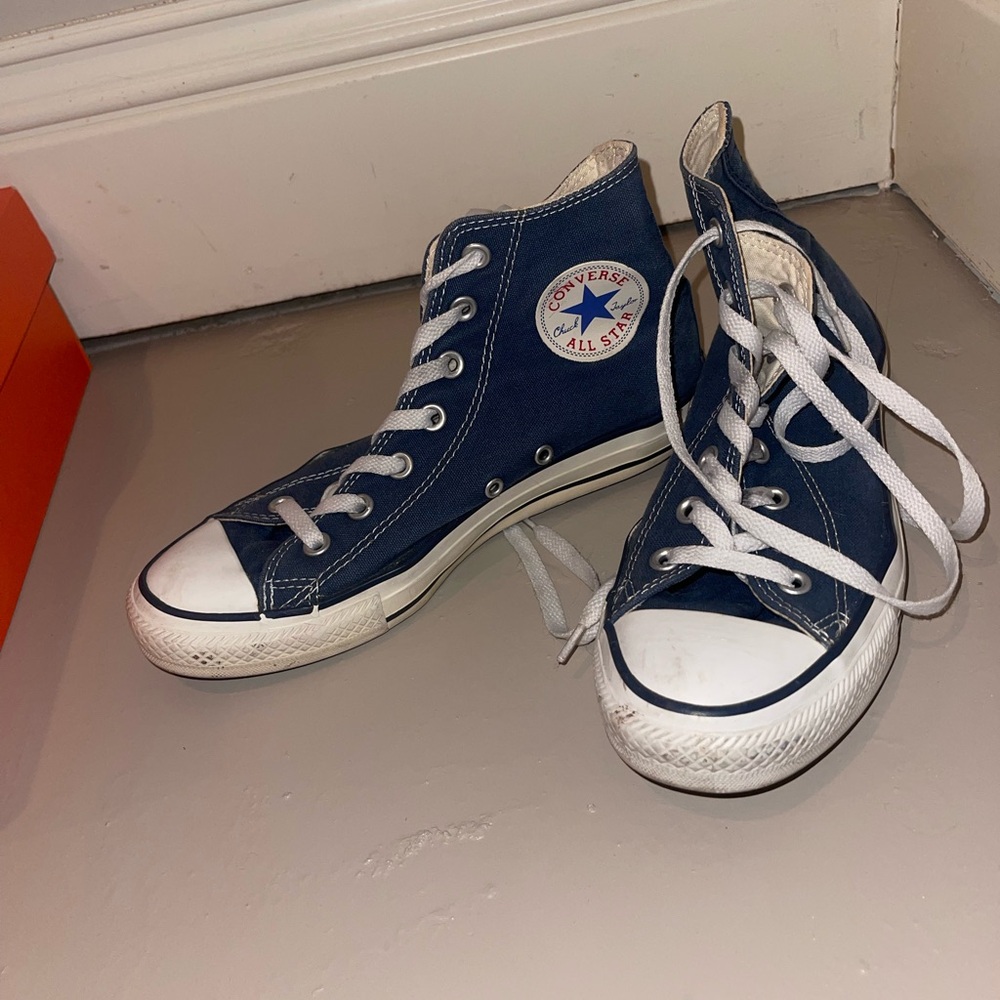 Converse' Blue High-Top Sneakers